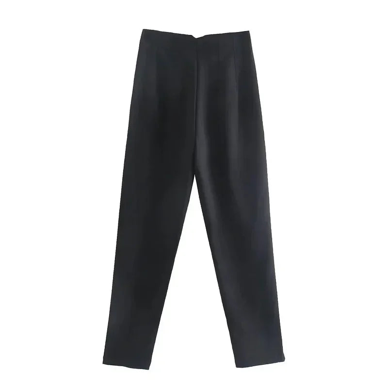 Morgana | Pantalon de bureau taille haute
