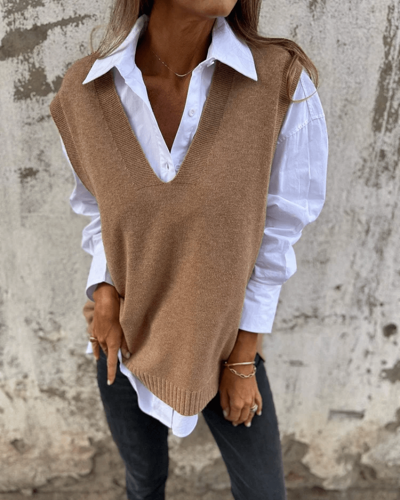 Maëline – Le cardigan doux et élégant, indispensable de toute garde-robe