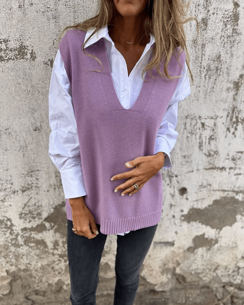 Maëline – Le cardigan doux et élégant, indispensable de toute garde-robe