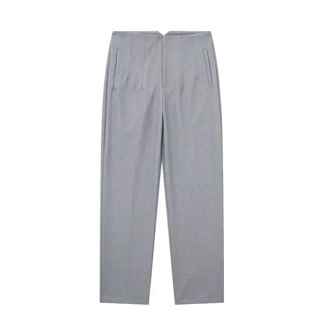 Morgana | Pantalon de bureau taille haute