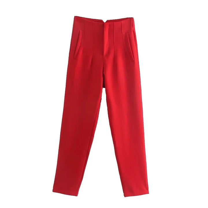 Morgana | Pantalon de bureau taille haute