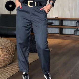 Mathilda | Pantalon élégant et flatteur avec rayures