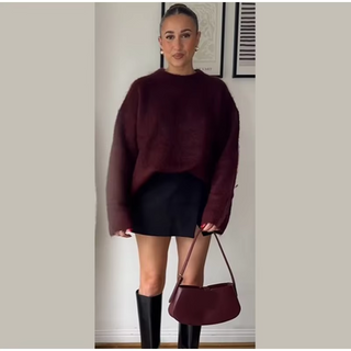 Crizel | Pull en tricot à col rond