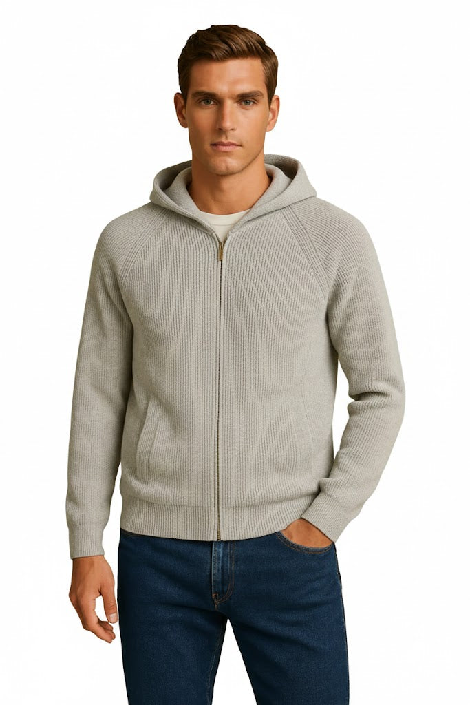 Bernard | Cardigan long élégant pour hommes