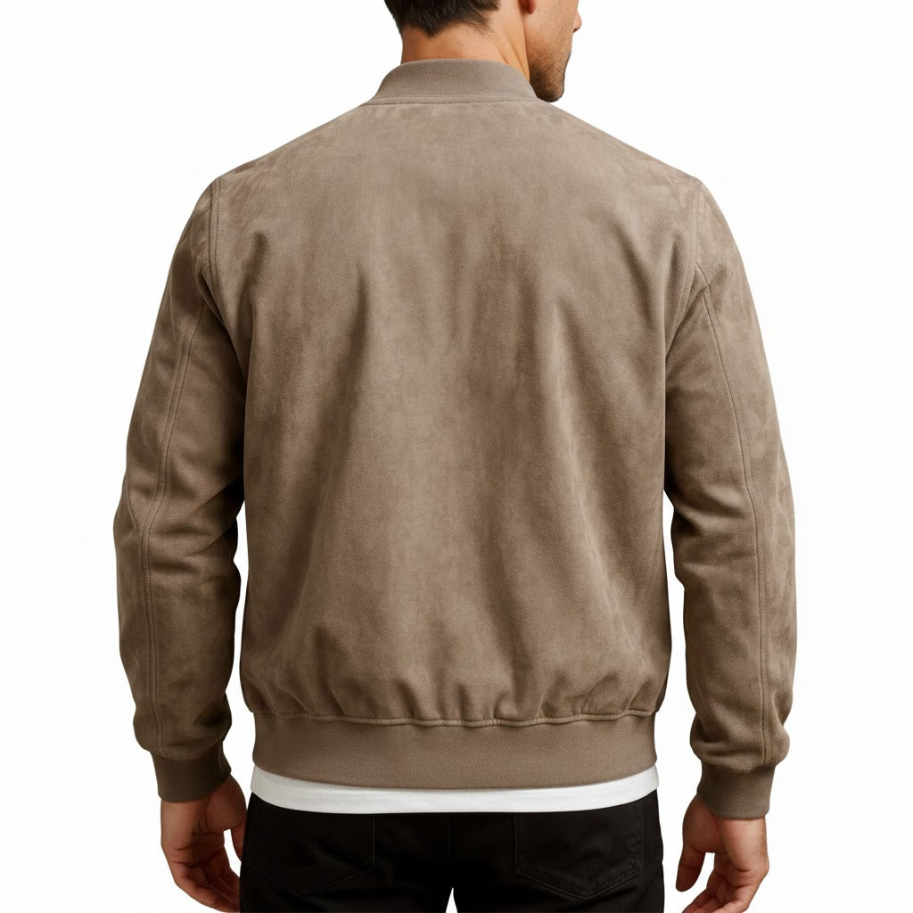 Marceaux – Le Blouson en Suède Authentique pour Homme