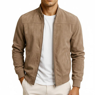 Marceaux – Le Blouson en Suède Authentique pour Homme