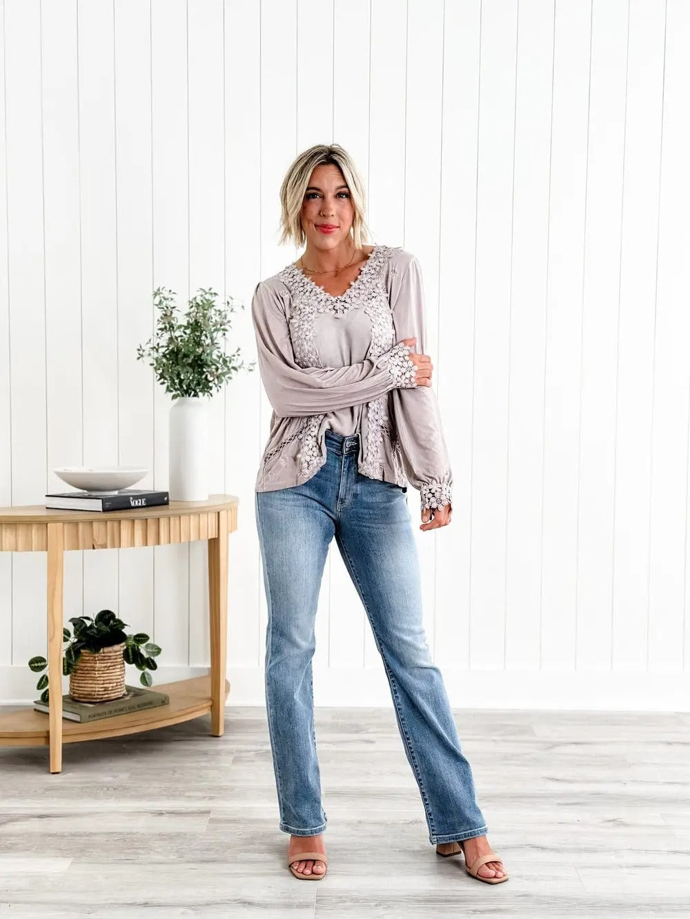 Roswitha | Jeans droits taille haute